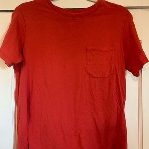 Richer Poorer red pocket tee